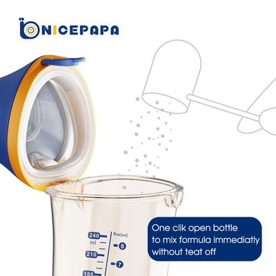 180ml /240ml Anti Colic Infant Bottle Feeding Bottle Flip Cap PPSU BPA Free