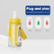 Travel Milk Bottle Warmer Portable USB 5V 2A Thermostat 42 Degree For Infant