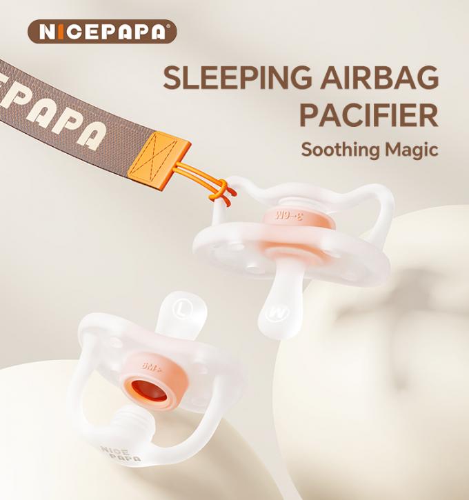 baby comfort Day And Nigh 2 In 1 Air Bag Pacifier Thumb imitation Anti ...