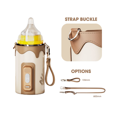 USB Rechargeable Heating Travel Bottle Warmer For Baby Feeding