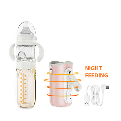 Night Time Feeding Formula Mixing Baby Bottle Non Toxic Anti Colic 240Ml