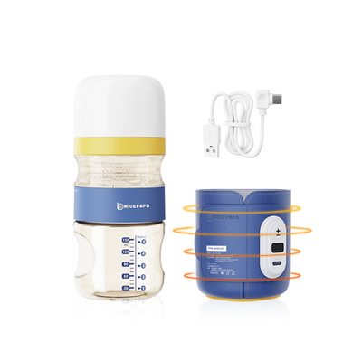 Portable Smart Formula Mixing Baby Bottle 240ml PPSU For Night Feeding