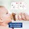 No Nipple Off To Make Milk Unique baby Feeding Bottle BPA Free 150ml Triangle Shape