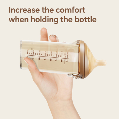 Hot Selling Anti-Fall 180ML Flip-cap Baby milk Bottle bebes Products With Slow Flow Silicone nipple