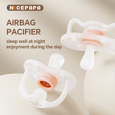 baby comfort Day And Nigh 2 In 1 Air Bag Pacifier Thumb imitation Anti-Choking Safety Pacifier 3-6 mouths