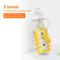 3 In 1 Travel Formula Dispenser Bottle USB Baby Milk Feeding Glass Bottle BPA Free