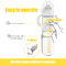Breastmilk Feeding Outdoor Formula Mixing Baby Bottle PPSU 240ml Medium Flow