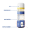 Travel PPSU Formula Mixer Bottle Medium Flow 240ml With Silicone Dispenser