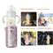 240Ml wholesale customized glass baby milk feeding bottles with warmer sleeves formula storage set Easy On The Go