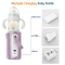 Anti-Colic 240ml Formula Making  Mixing Dispenser Baby Bottle  With Travel Bottle warmer USB 240ml 3 in 1  Night Feeding