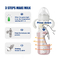 Anti-Colic 240ml Formula Making  Mixing Dispenser Baby Bottle  With Travel Bottle warmer USB 240ml 3 in 1  Night Feeding