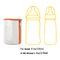 USB Breast Milk Baby Feeding Bottle Warmer Portable 42℃ Thermostat For Travel