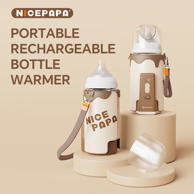 NICEPAPA hot seller PU Electric Thermos bottle Set Outdoor Night Insulation Suitable For 90% Baby Bottle Cups